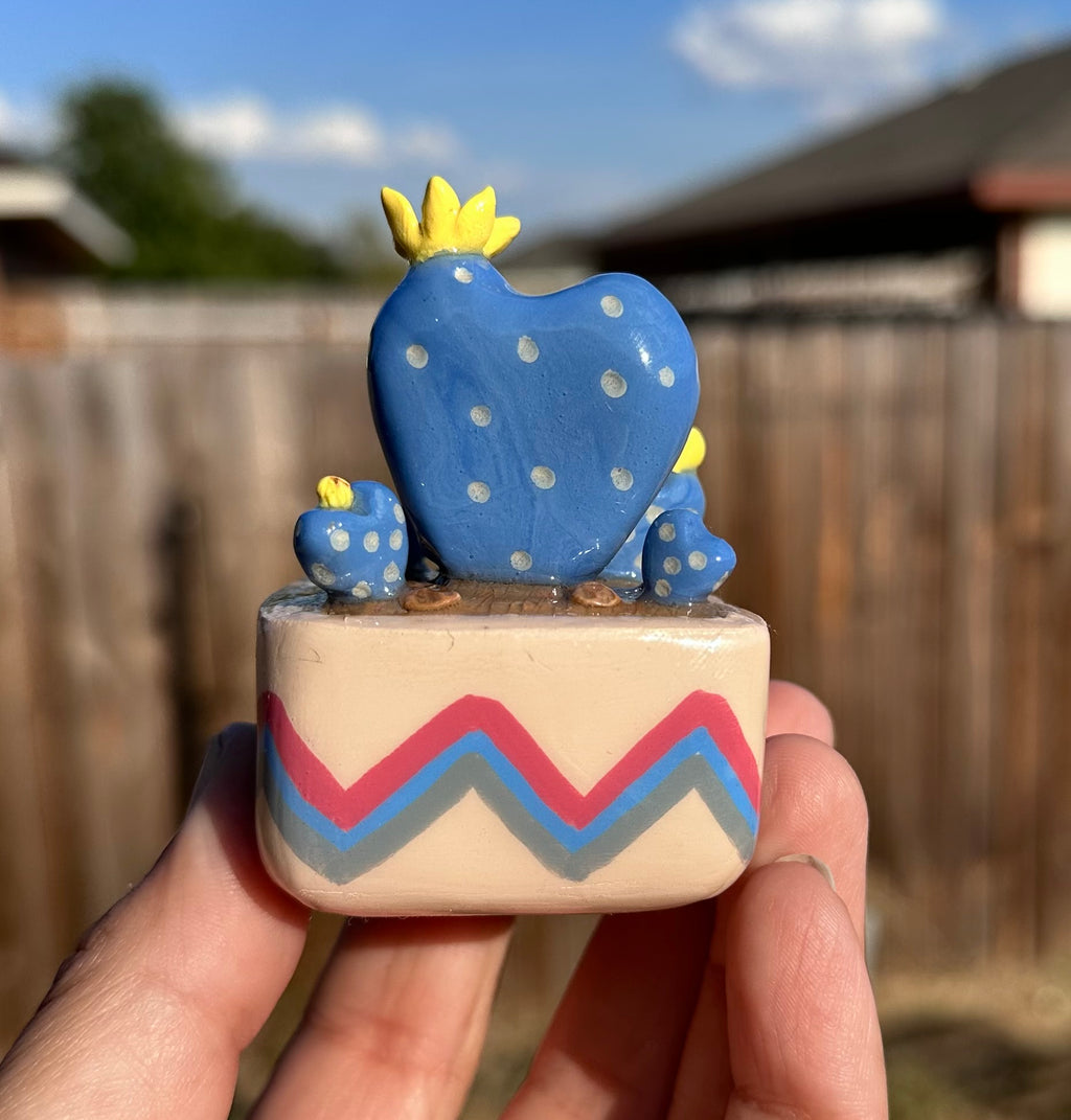 Blue Chevron Love