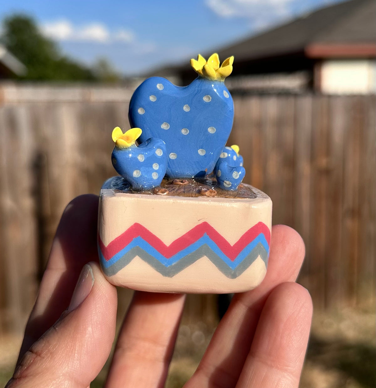 Blue Chevron Love