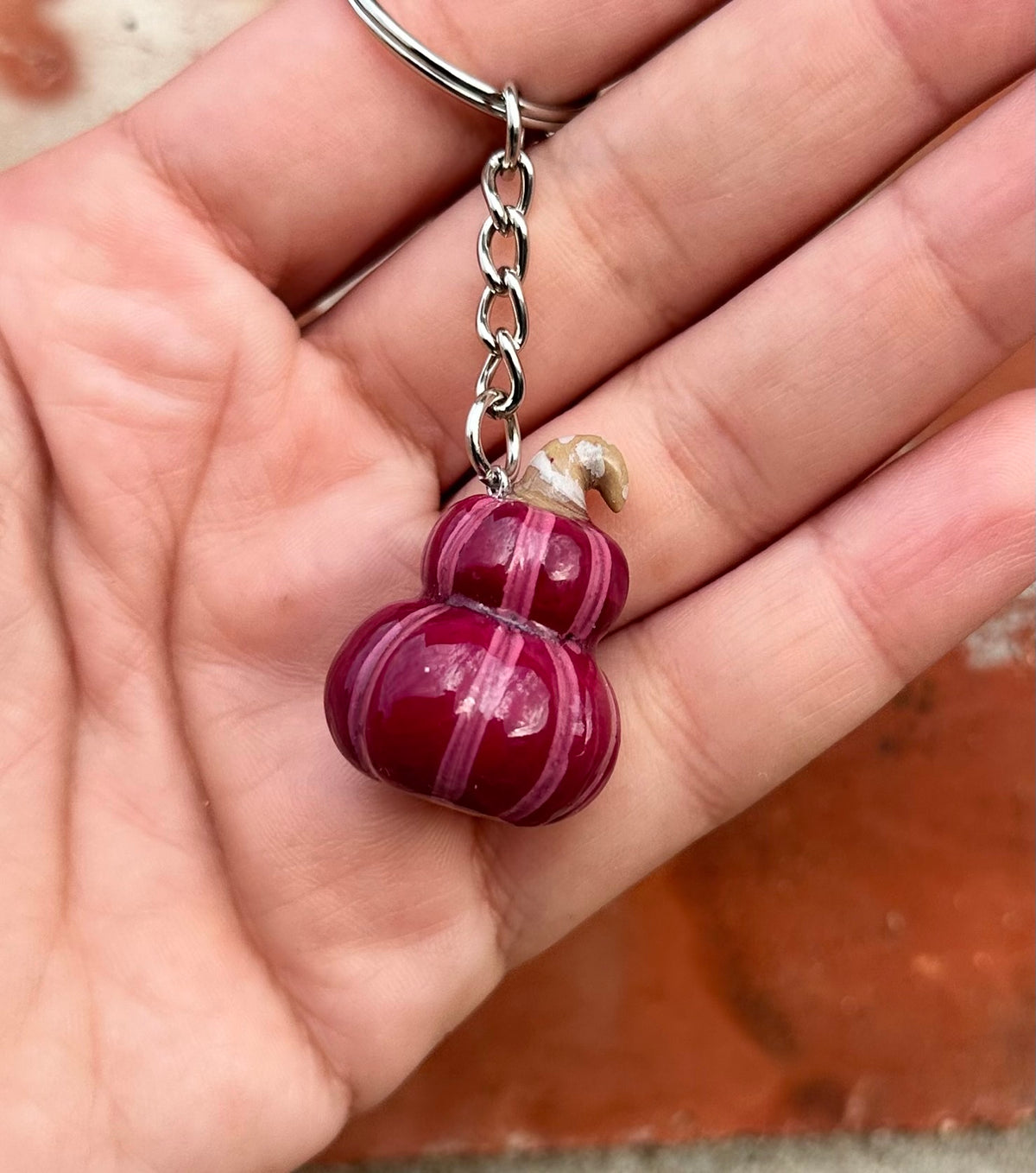 Maroon pumpkin