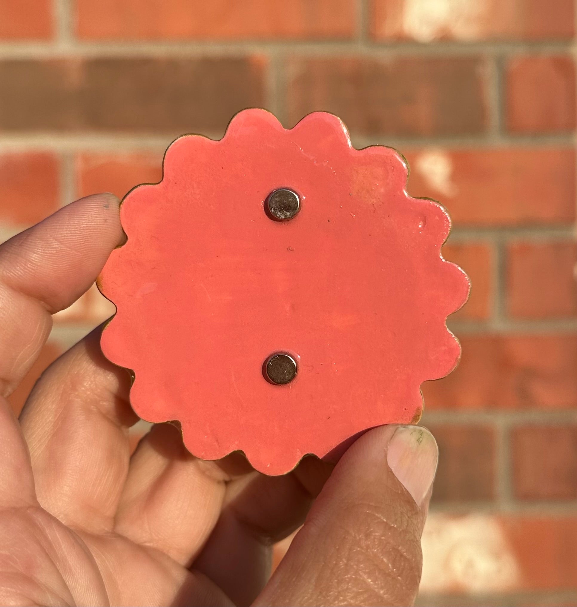 Prickly Pear, Don't Care – Clay Cactus Magnet