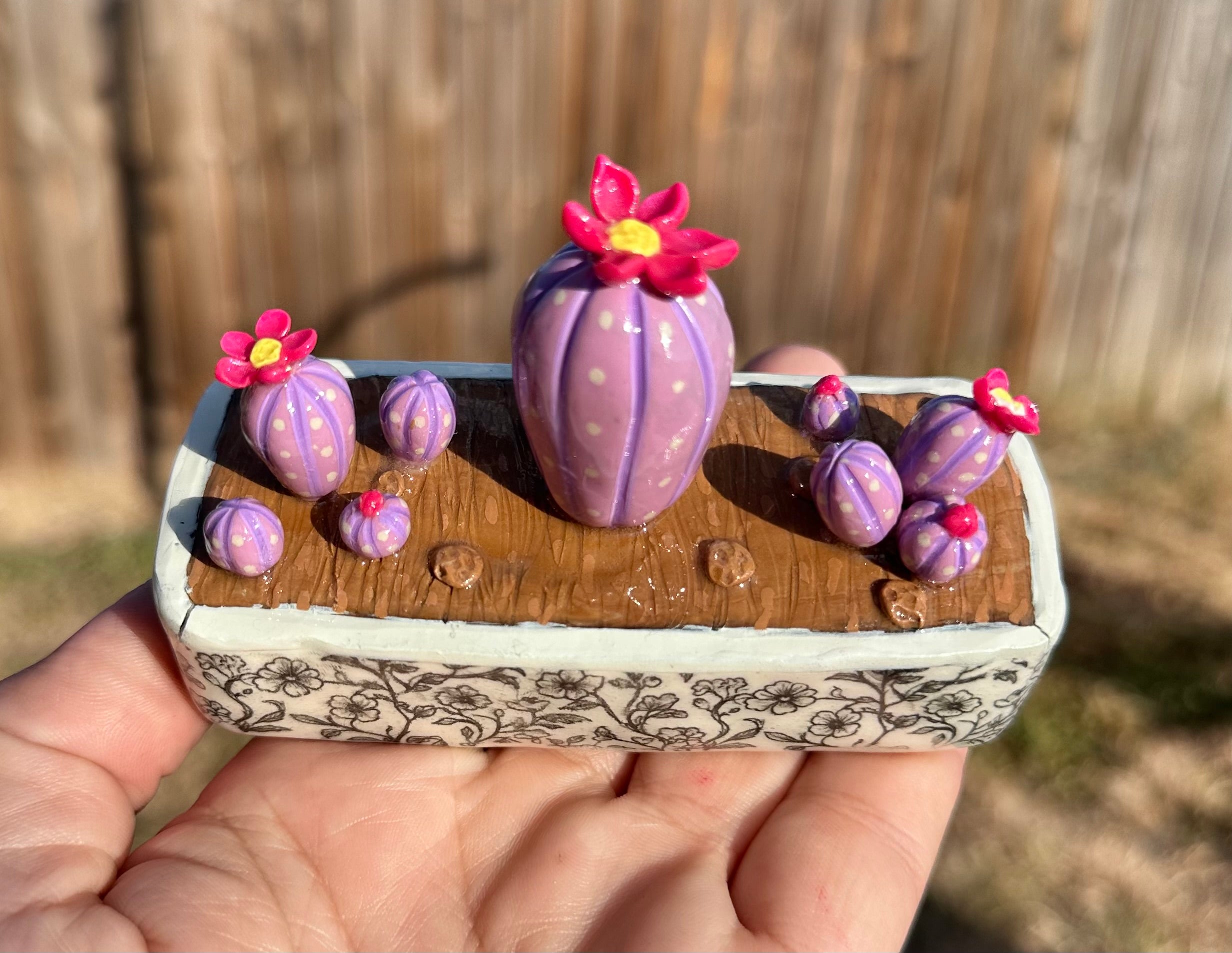 Purple Prickly Paradise