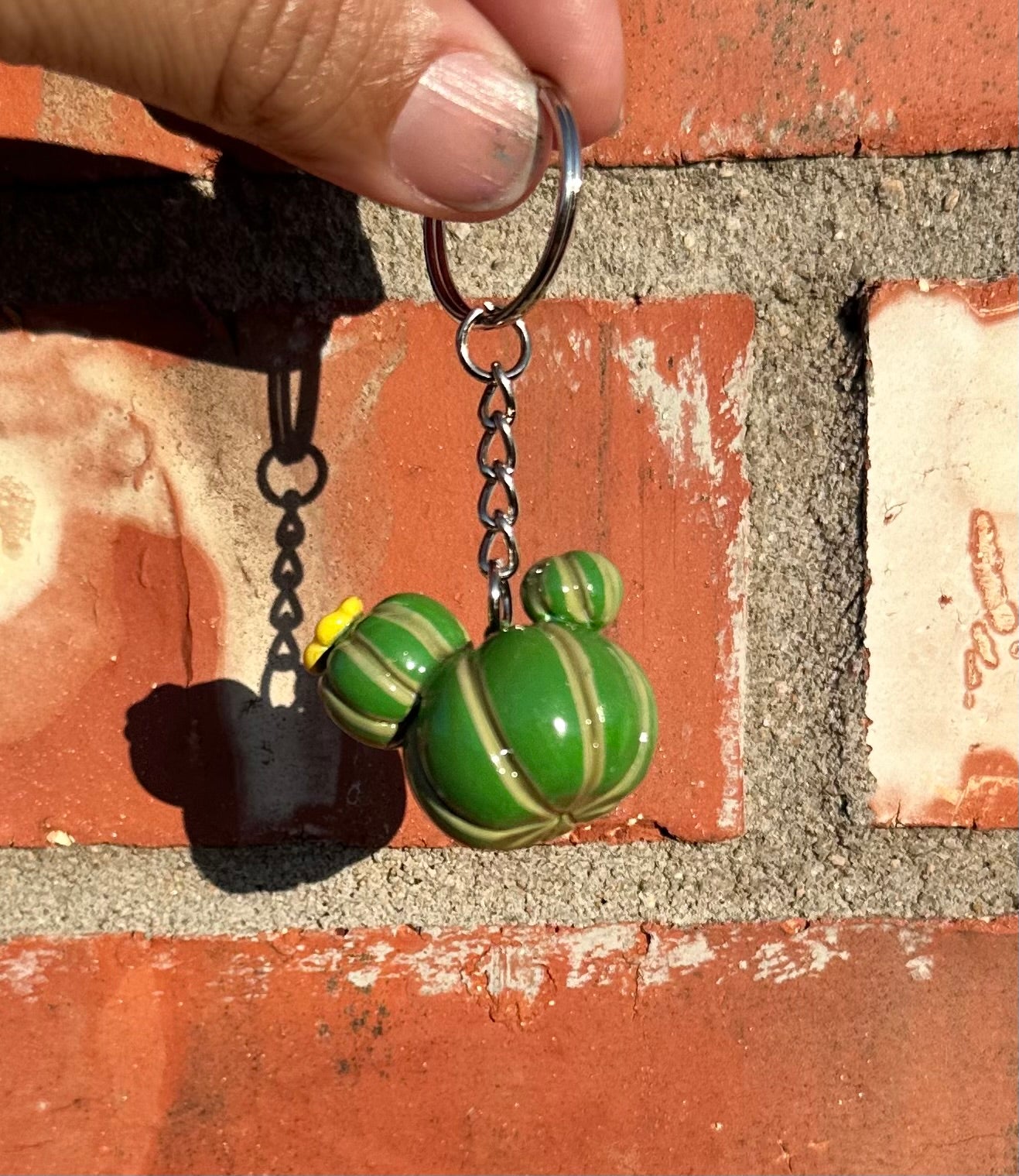 Lil' Barrel Cactus Keychain