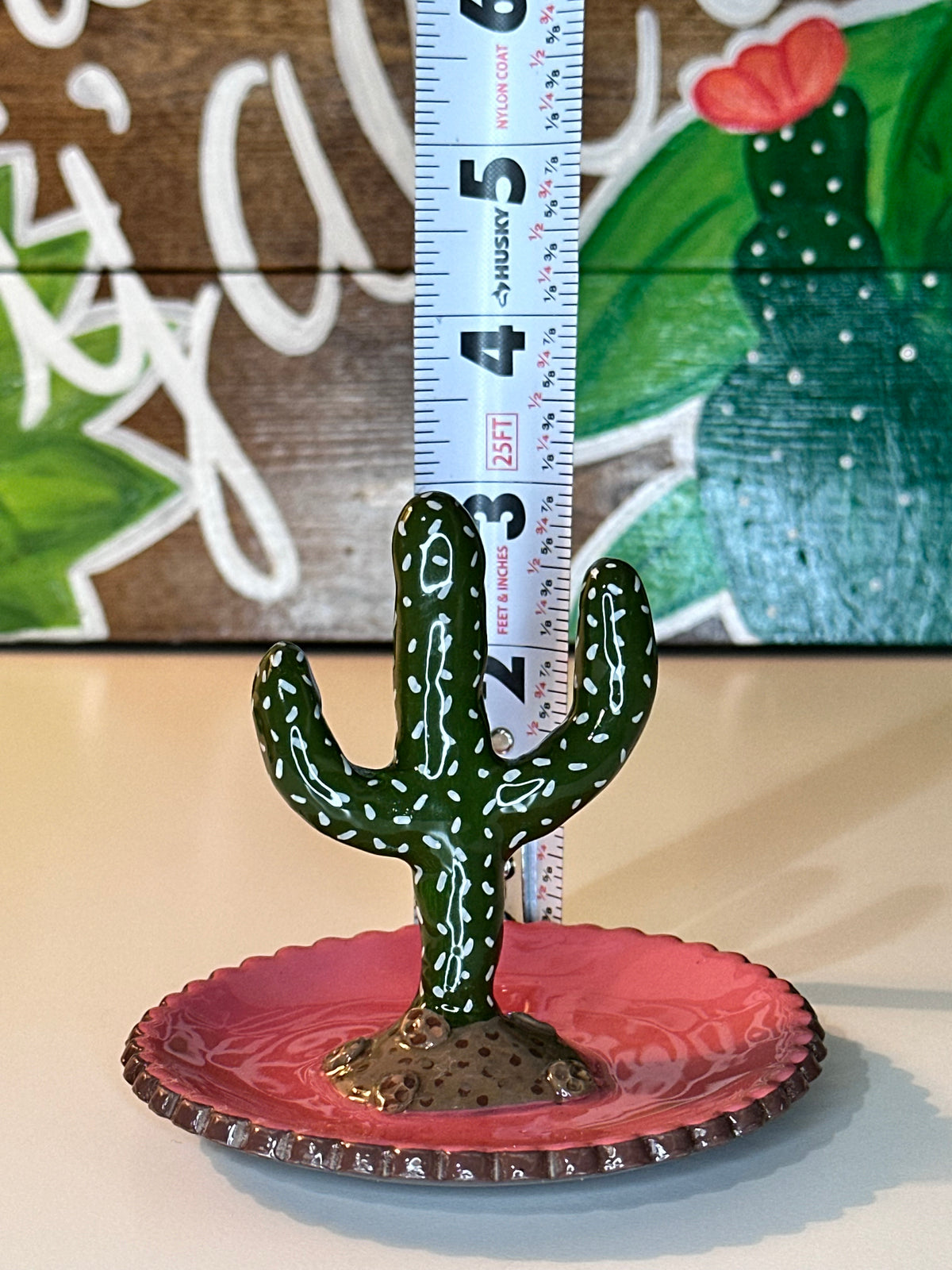 Tipsy Saguaro Ring Dish