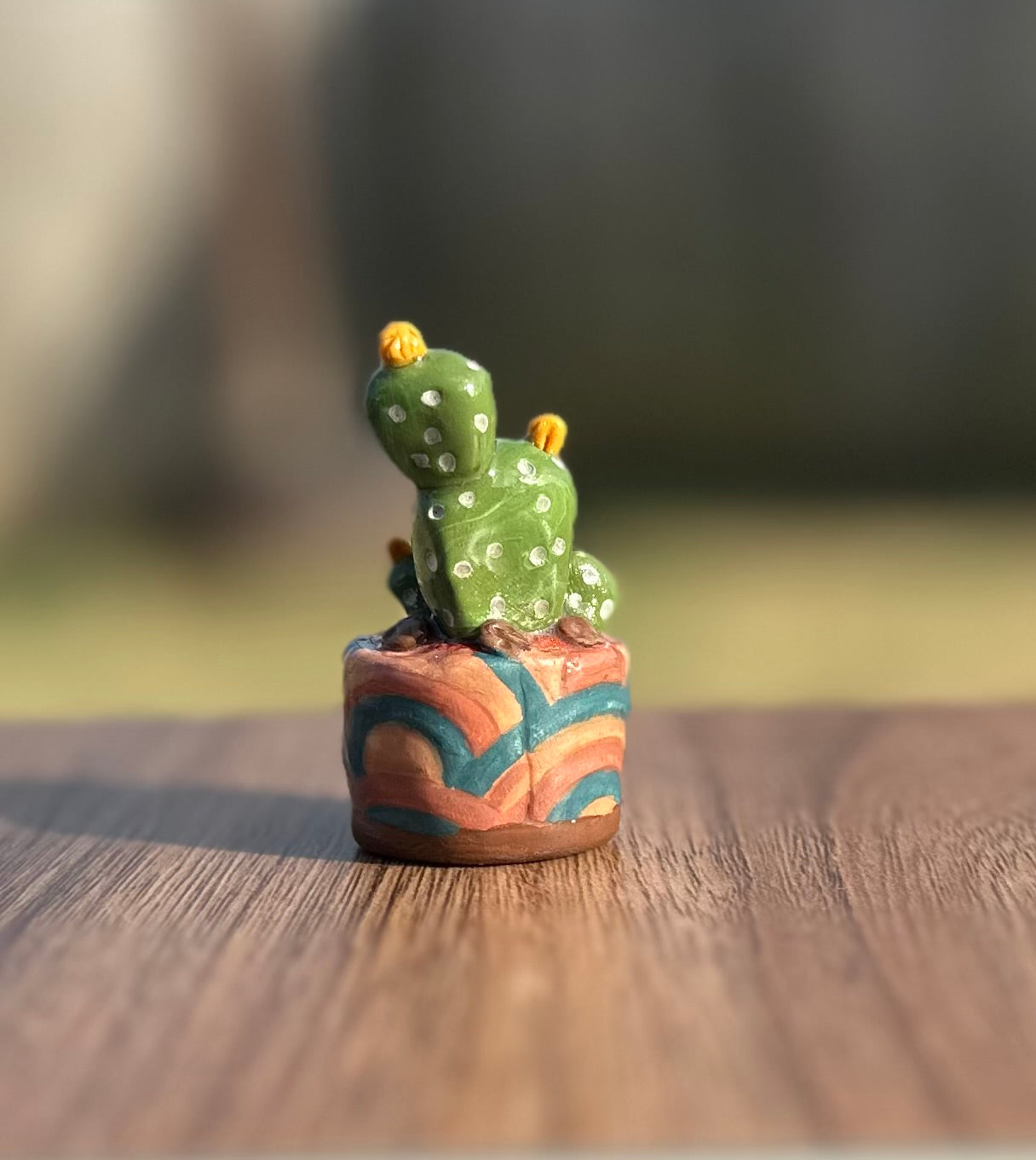 Desert sunset pot