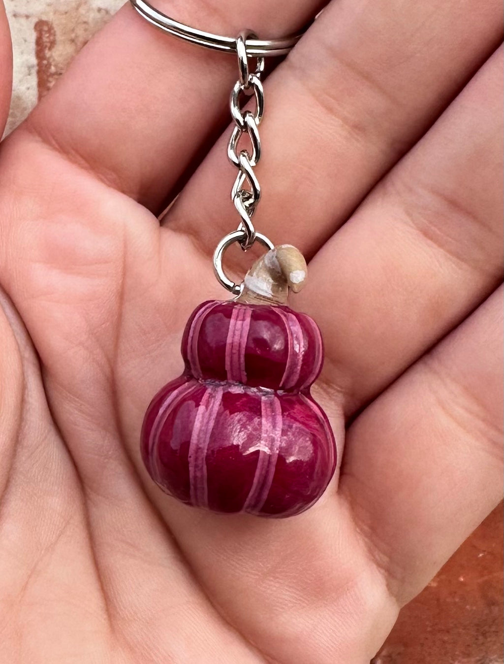 Maroon pumpkin