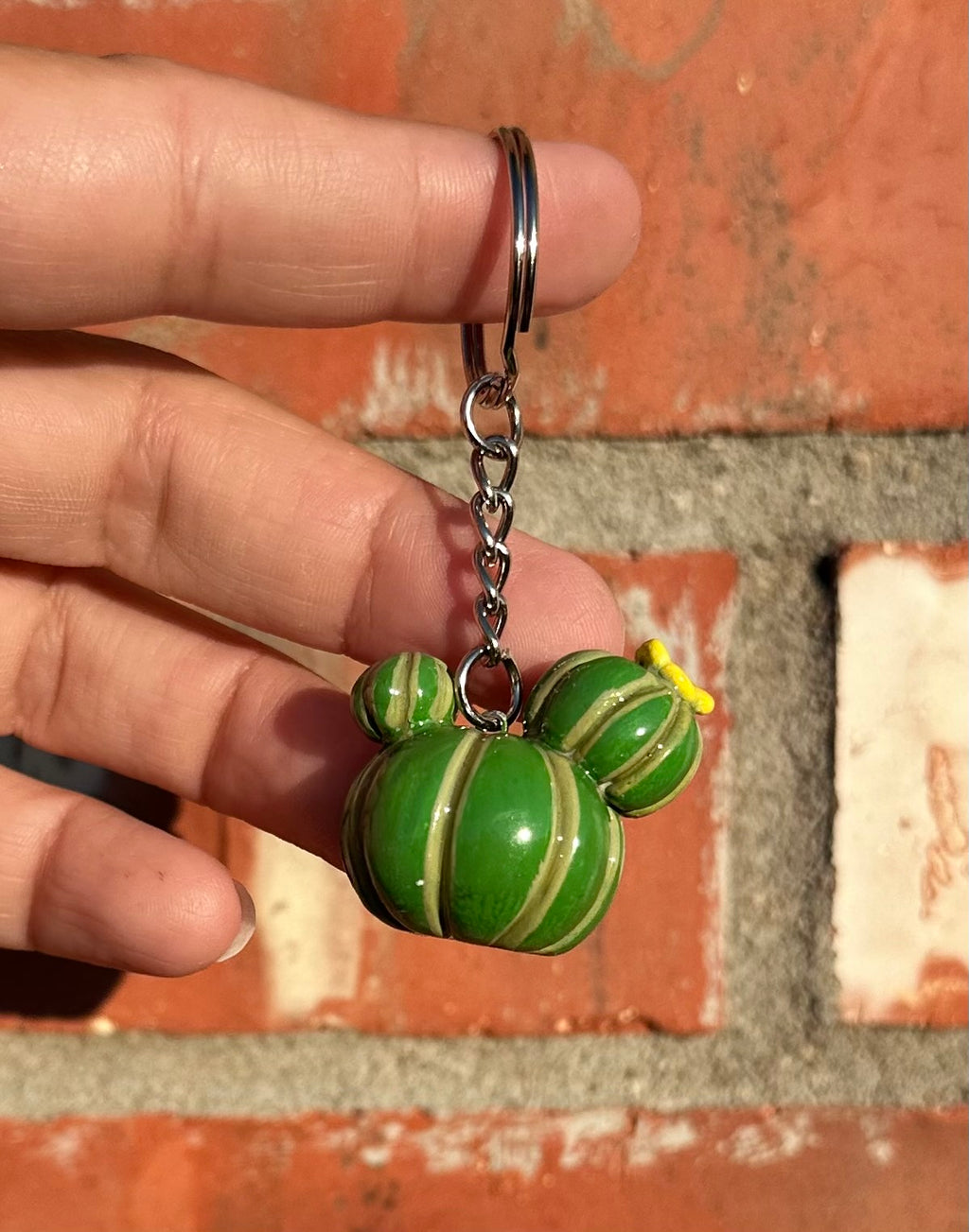Lil' Barrel Cactus Keychain