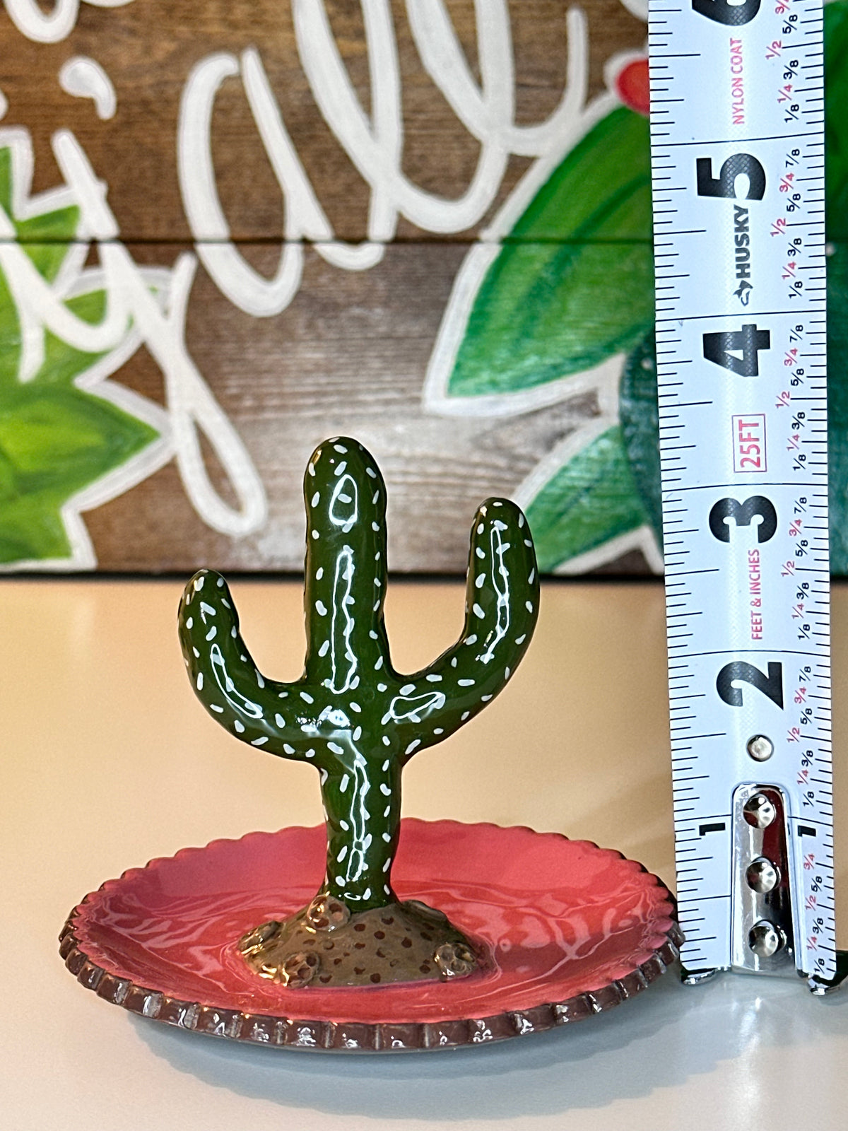 Tipsy Saguaro Ring Dish