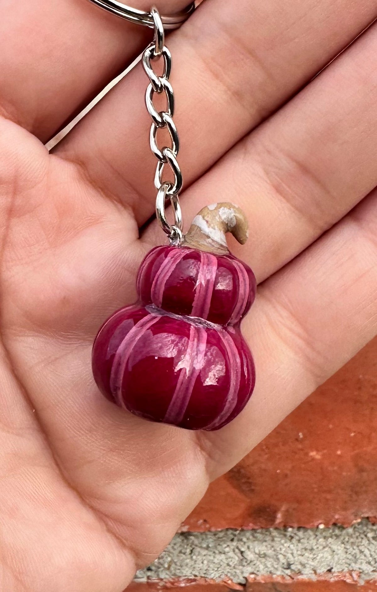 Maroon pumpkin