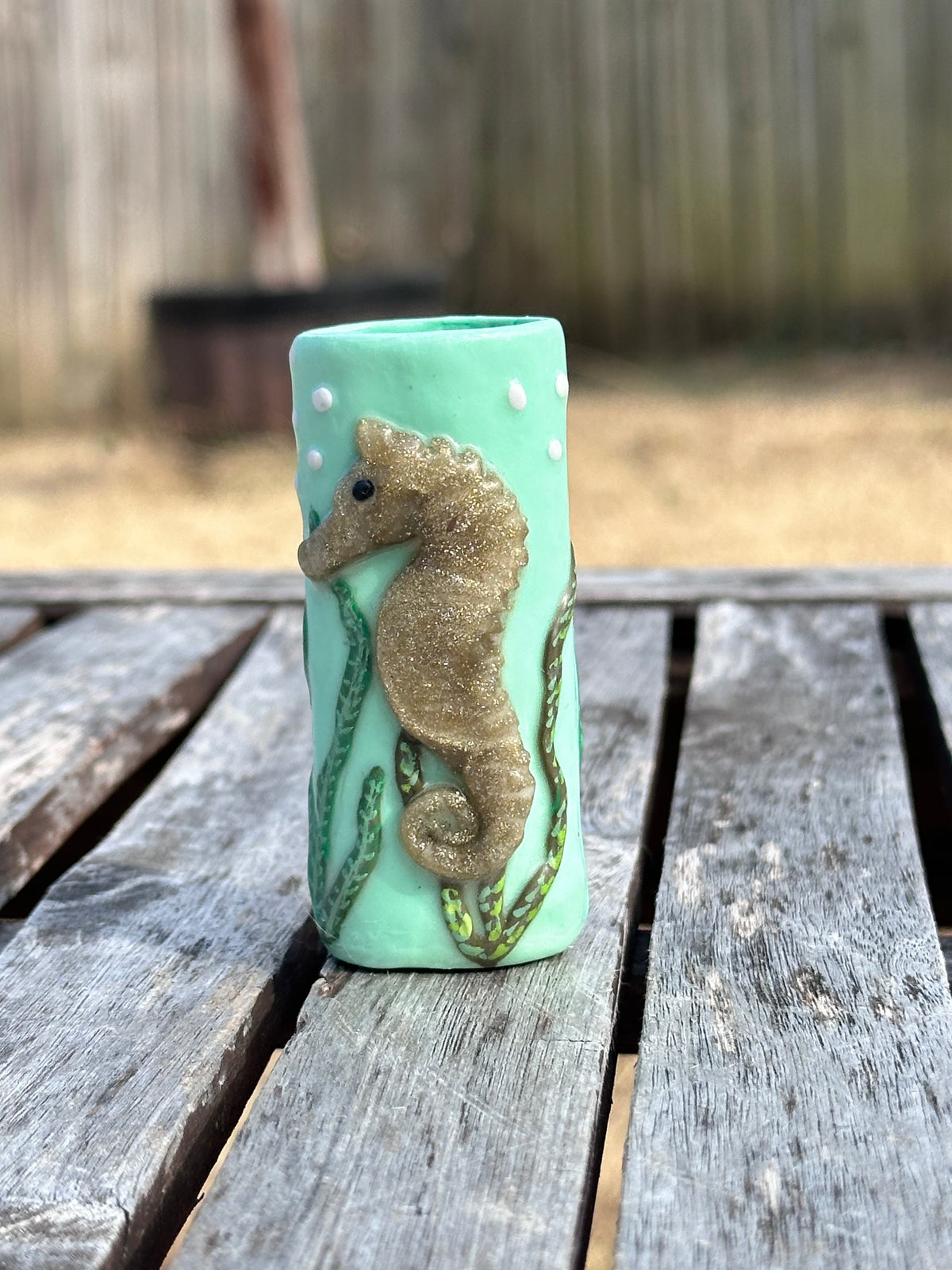 Seahorse lighter cover