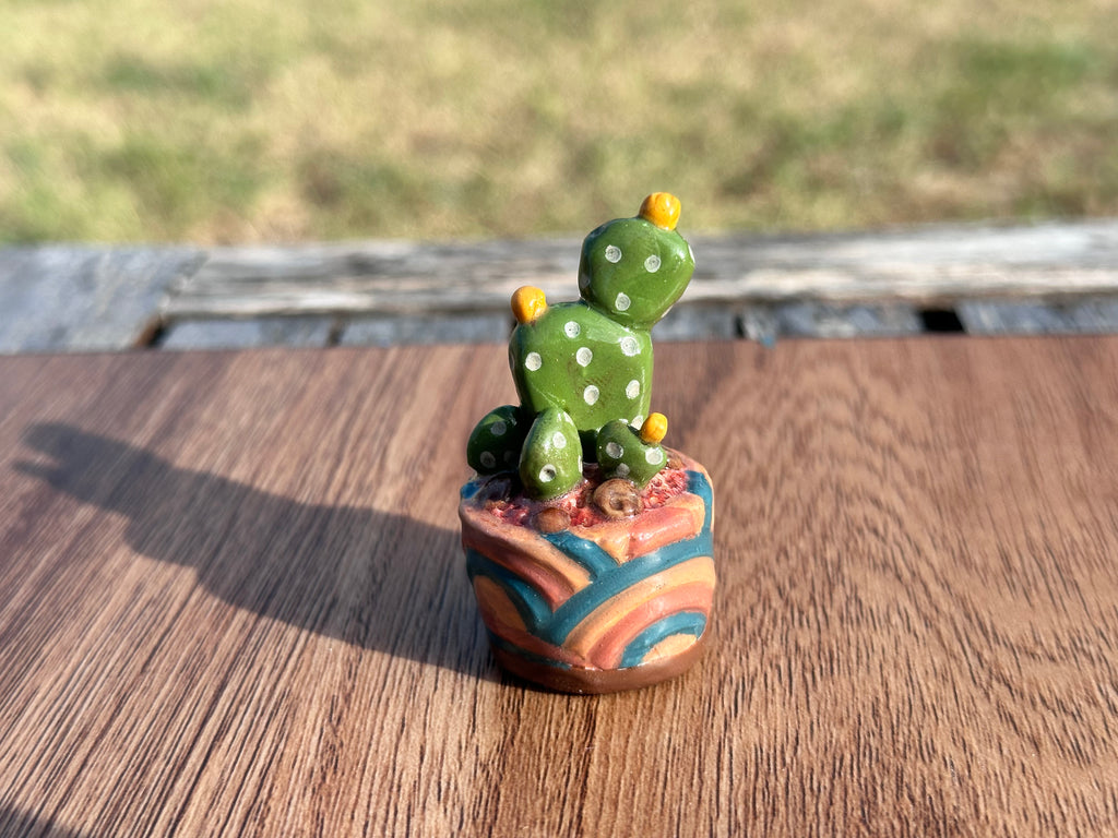 Desert sunset pot