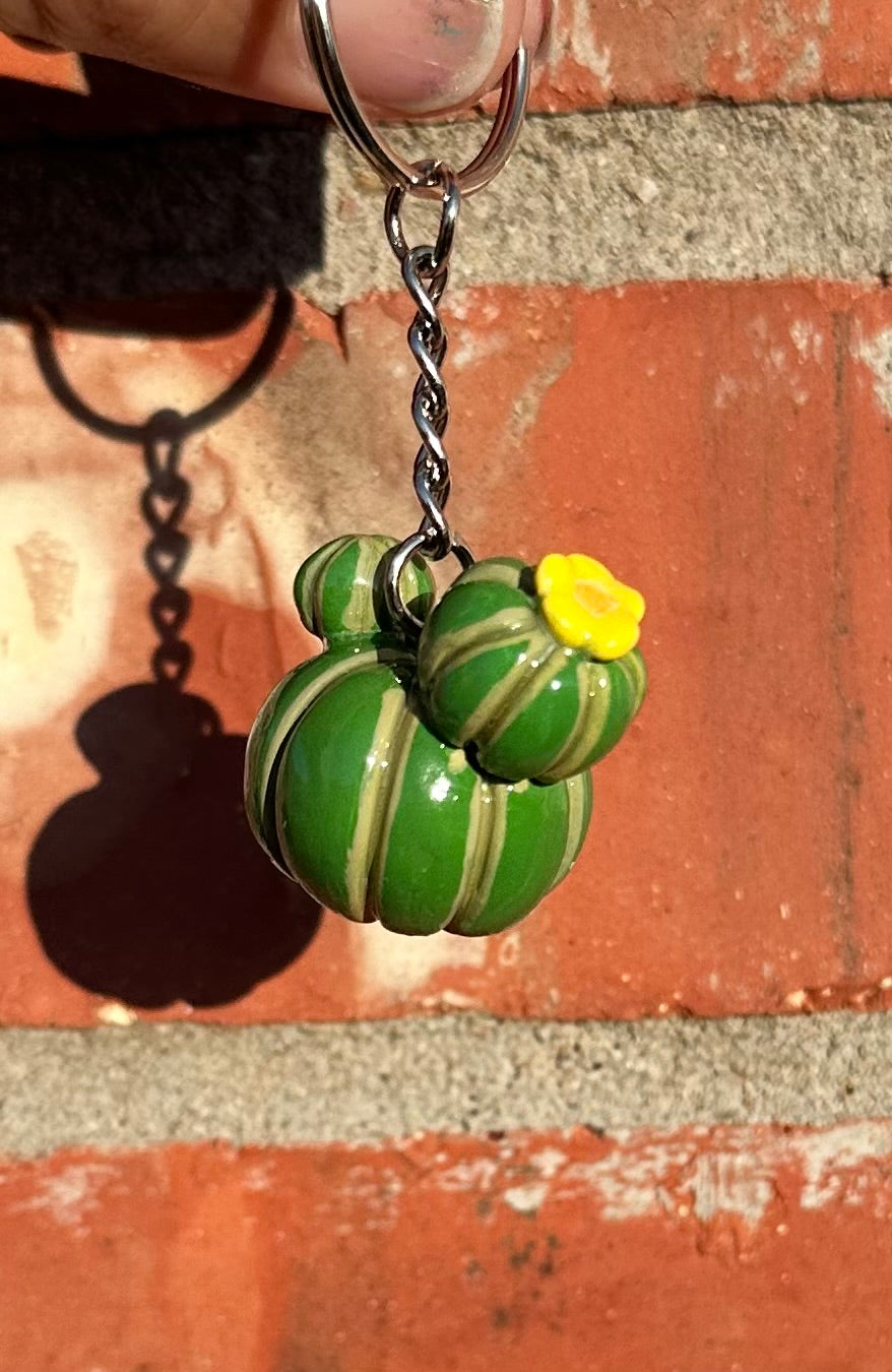 Lil' Barrel Cactus Keychain