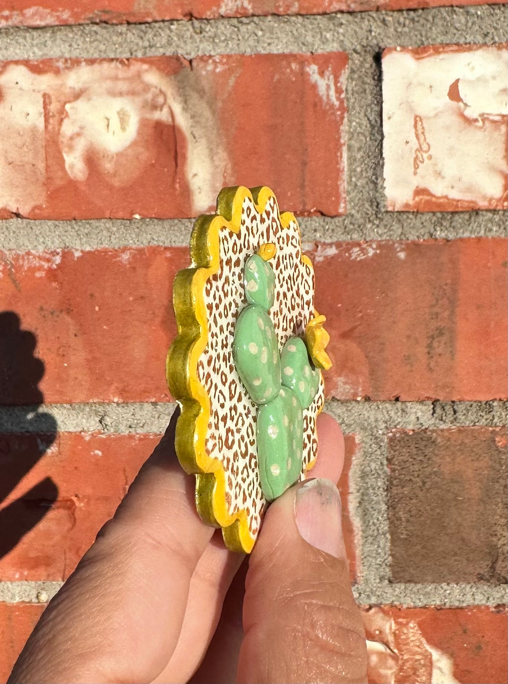 Leopard Bloom Magnet
