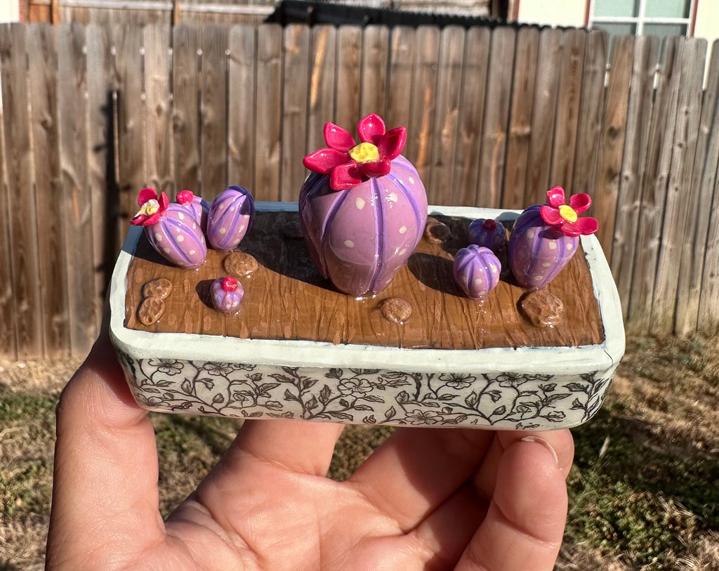 Purple Prickly Paradise